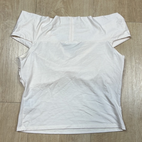 Reformation Emerald Knit Top in Horchata, LARGE 1402 - Picture 6 of 9